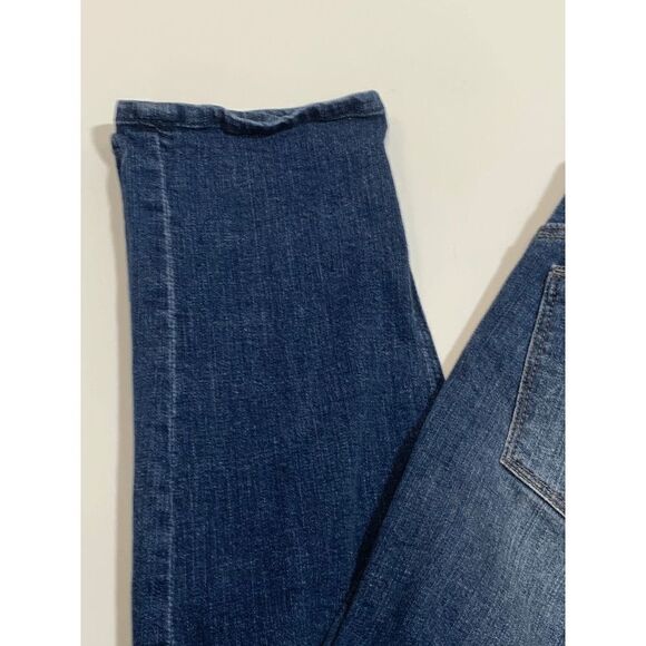 Democracy Womens Denim Jeans Low Rise Distressed Blue Size 6 - Picture 4 of 13